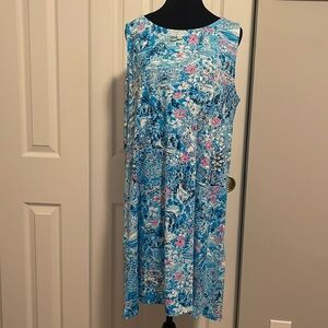 Lily Pulitzer sleeveless t shirt dress